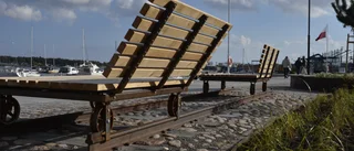 Nya centrala promenadstråket invigdes: "Ville vi fånga känslan i Västerviks skärgård"