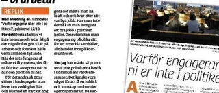 Vi letar inte fel – vi arbetar