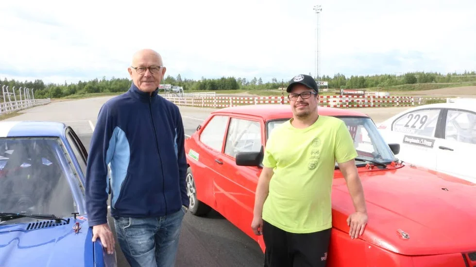 Harry Johansson och Daniel Åström är två av Piteå MS deltagare i 2150-klassen.
