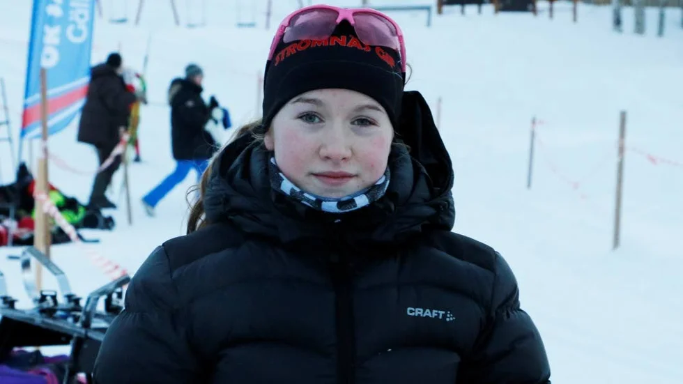 Lisa Ingesson, Strömnäs, blev sjua i junior-SM i längdåkning.