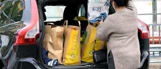 P-platsen utanför affären säger inte allt