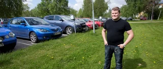Ny personalparkering vid sjukhuset