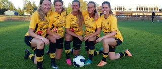 Sex mål – och fem målskyttar