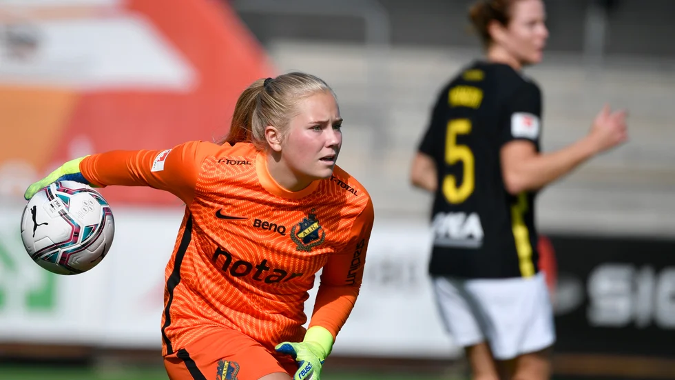 Milla-Maj Majasaari såg rött när AIK föll igen. Arkivbild.