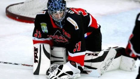 VÄRVAD. Markus Ottosson, före detta Asplövenmålvakten och nuvarande burväktare i Piteå, kommer under nästa säsong vara till förfogande för Luleå Hockey vid behov. Foto: Petra Isaksson