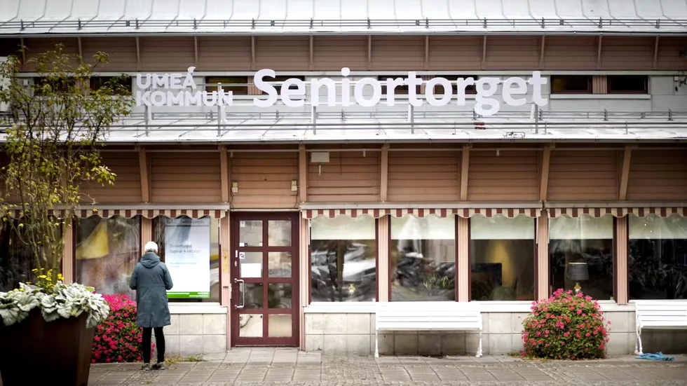 
Seniortorget ligger mitt i centrala Umeå på Renmarkstorget. Insändarskribenten vill gärna se något liknande i Skellefteå.