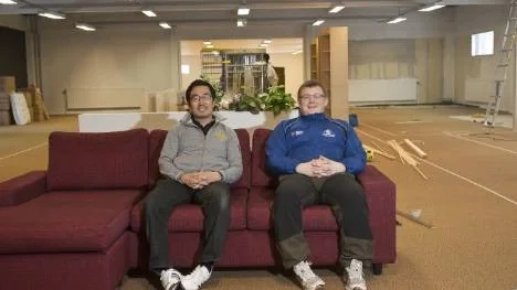 Johan Lindgren och Mathias Norberg ser till att Arvidsjaur åter får en möbelbutik.