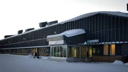 Kiruna sjukhus   Foto: Åsa Poromaa
