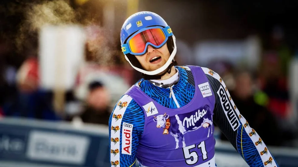 Besviken. Trots en palllplats var Anton Lahdenperä kritisk mot sin egen insats.