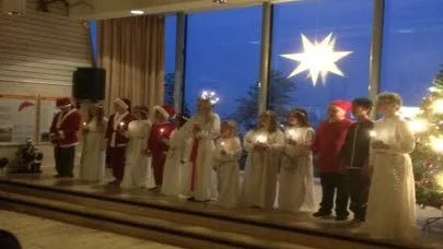 Lucia. Spred ljus i Porjus.