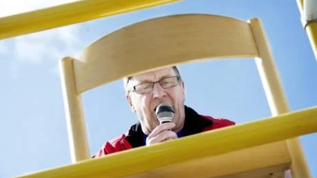 RUTINERAD. Henry Granlund har ingått i organisationen kring Luleå Stadsmara de senaste 20 åren. Nu har han prisats för sina insatser som idrottsledare.
