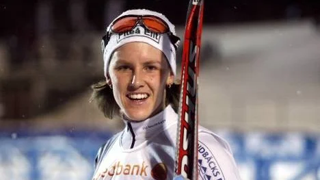 Laisvalltjejen Susanne Nyström, som lämnade Piteå Elit för IFK Mora inför säsongen, tog sin fjärde raka seger i Tjejvasan. (Arkivbild)