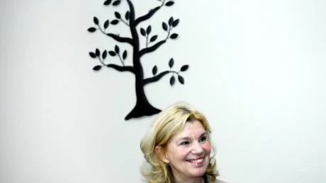 EXPERT PÅ SAMLEVNAD. Sexologen Malena Ivarsson var en av föreläsarna på kvinnoseminariet som hölls i Luleå i går kväll. Hon talade bland annat om kvinnors sexualitet i samband med klimakteriet.