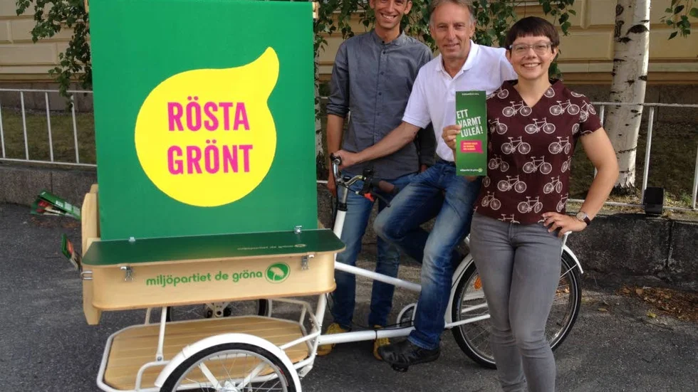 Nytt gäng. Miljöpartiet i Luleå byter besättning i kommunvalet. Tre av de nya i toppen på valsedeln, Thomas Örn, Jan Nyberg och Malene Jensen. Saknas gör Annelie Matson Djos, två på valsedeln.