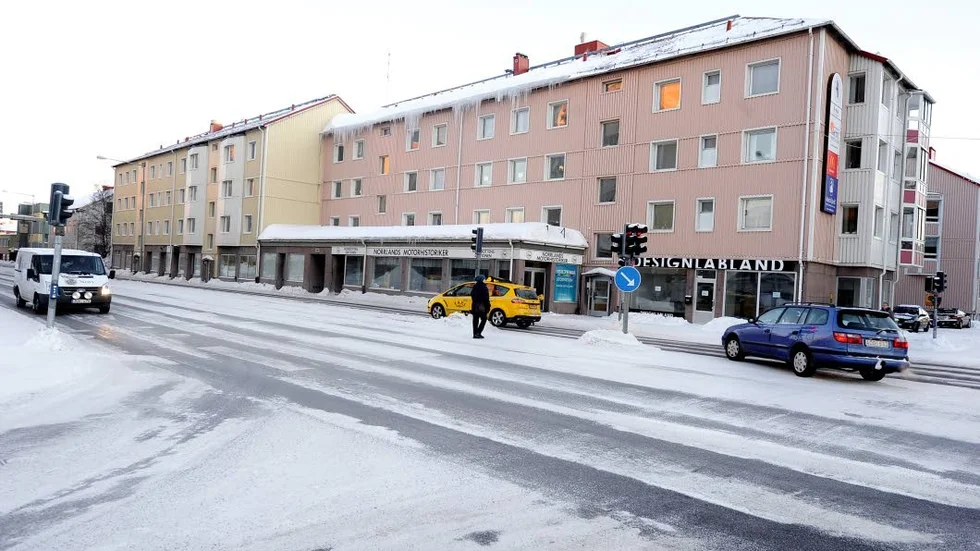 Sämre luft vid Sandviksgatan i Luleå.