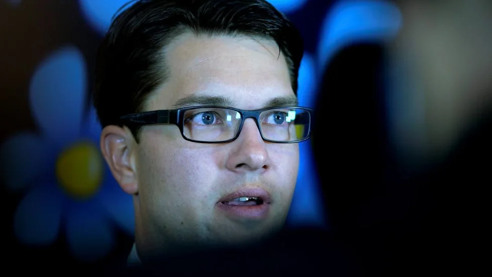 Jimmie Åkesson kommer till Jokkmokks marknad.