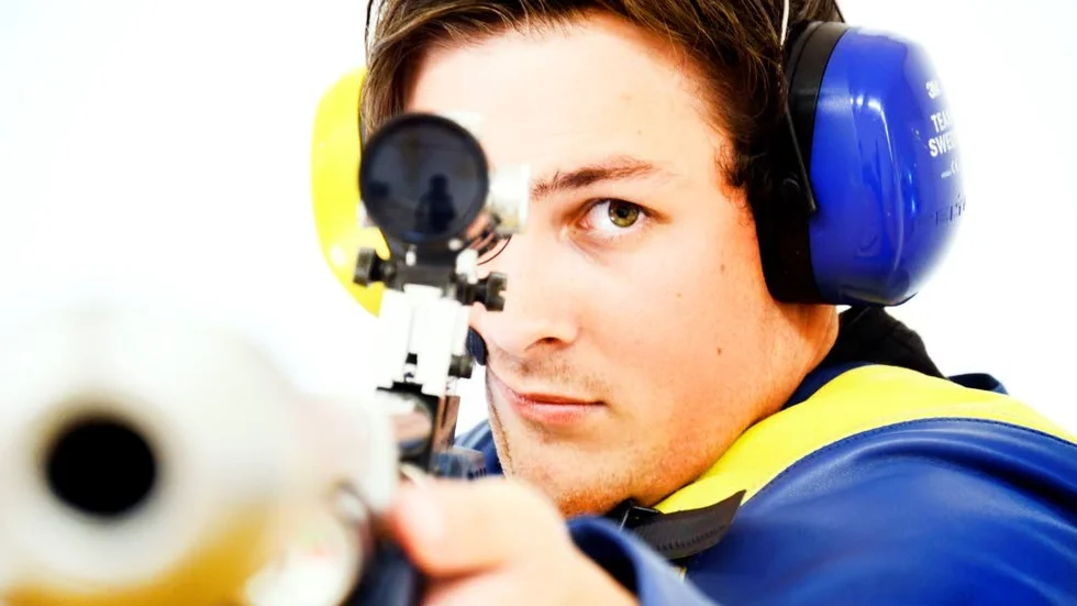 Pang. Rickard Johansson från Kalix Trofé kunde under fredagen lägga till ytterligare ett SM-guld till sin samling.