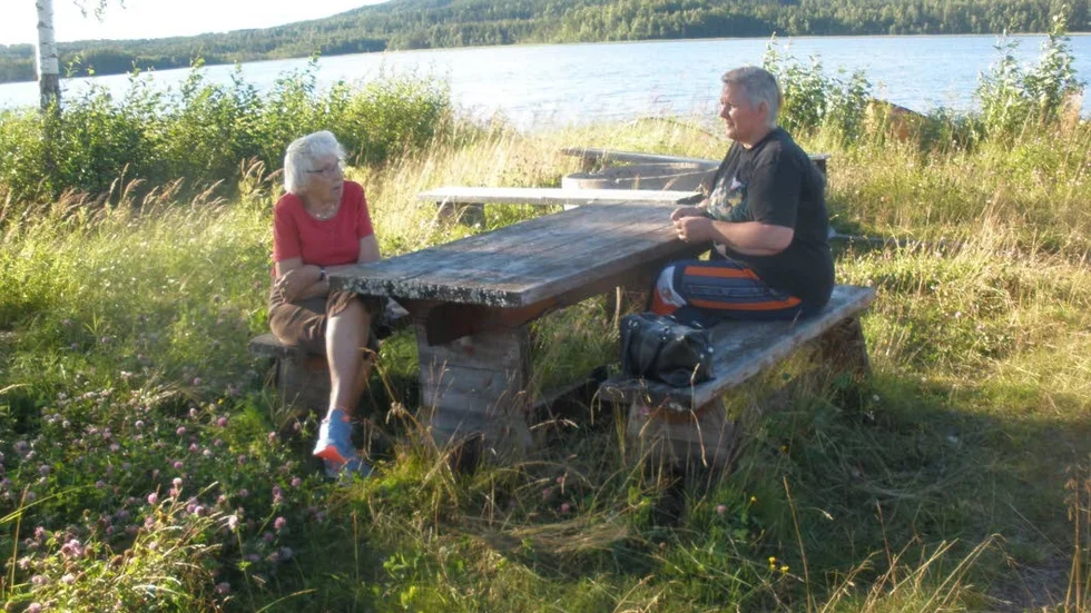 Sommar. Älvsby Lottakår åkte på utflykt till Lillträsk.