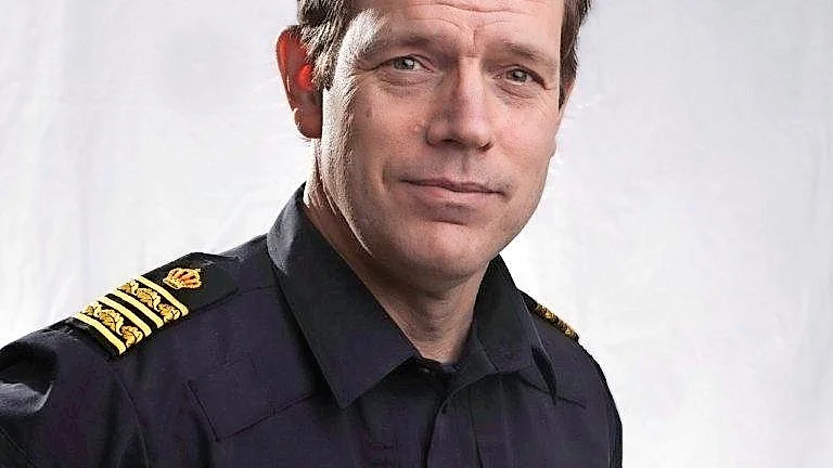 Regionpolischef Micael Säll Lindahl. Foto: Polisen.