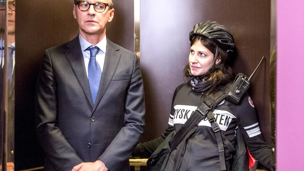 Ny bakantskap. Björn Kjellman och Nour El Refai i ”Jag älskar dig - en skilsmässokomedi”.