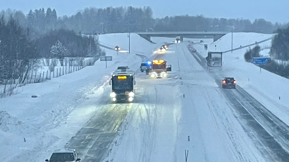 Trafikolycka i Kåge.
