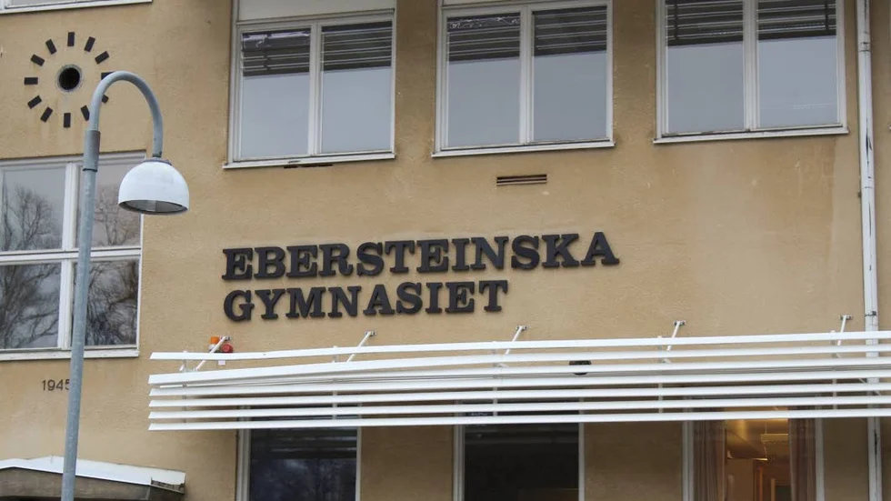 Ebersteinska gymnasiet samt Montessoriskolan utrymdes på måndagen.