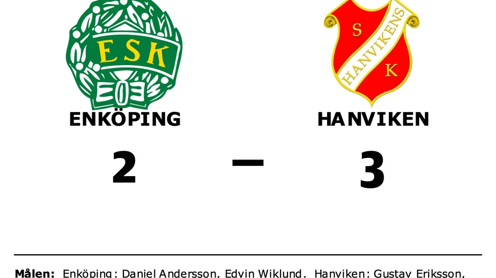 Enköpings SK förlorade mot Hanvikens SK