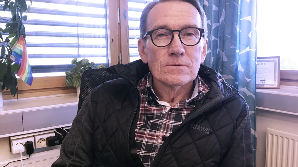 Kenneth Fahlesson (S) är socialnämndens ordförande i Skellefteå kommun.