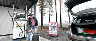 Fällforsborna förlorar sin tankstationen