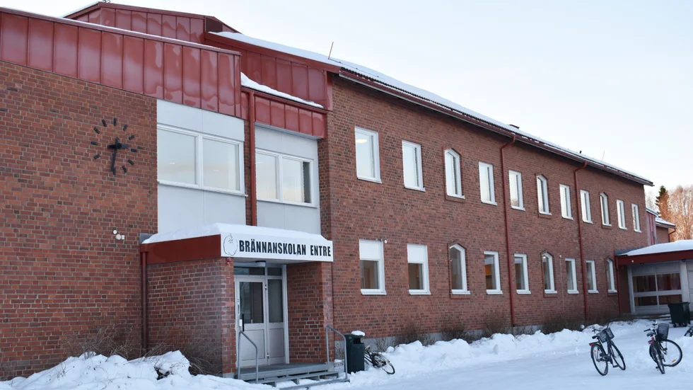 Brännanskolan, som enligt förslag ska hyras ut till Engelska skolan - i sin helhet. 