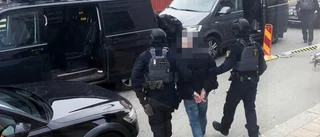 Polisens insatsstyrka slog till i Skellefteå – Krister blev vittne: ”Det var dramatiskt, men polisen verkade ha koll”