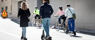 Elsparkcyklarna på gång i Norrköping