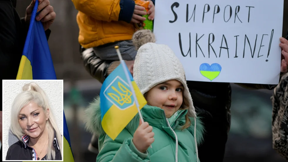 Barnen som tvingas på flykt från Ukraina kommer att behöva allt, säger Claudia Gratwohl (infällda bilden). 