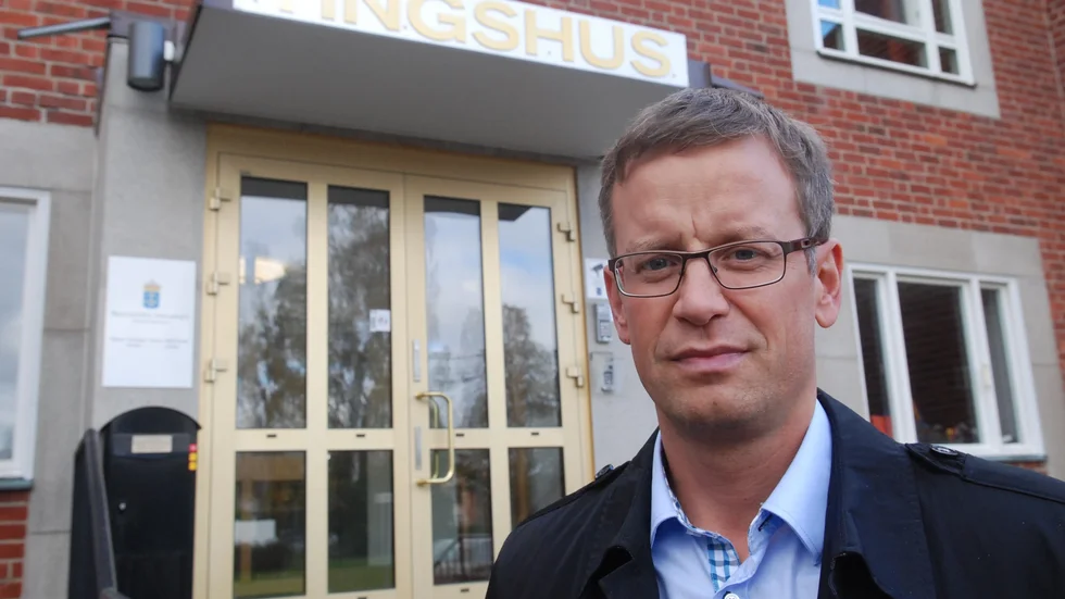 EN STOR TRAGEDI. Advokat Jonas Wiklund påpekar hur illa hans klient mår efter dödsolyckan.