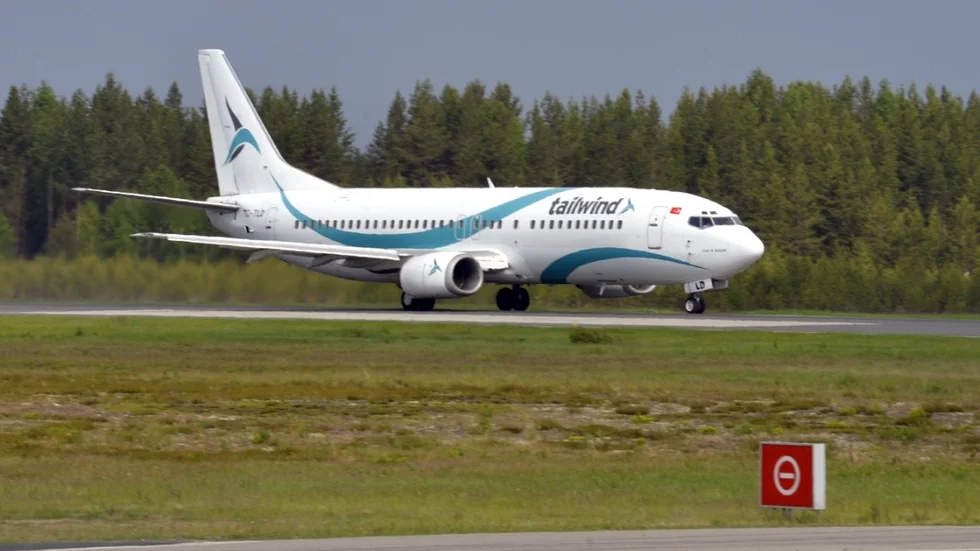 Charterplanet till Antalya i Turkiet försenades bara 20 minuter. Foto: Jeanette Lövgren