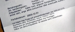 Fler anmälda bluffakturor i länet