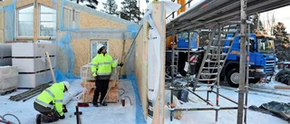 Unikt hus byggs nu på campingen – kommer att vara helt frikopplat från elnätet