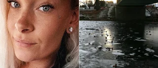 Mamman såg barn leka på isen i Torshälla – nu slår hon larm: "Vi alla behöver prata med våra barn"