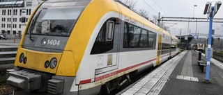 40 inställda tåg i Jönköping på grund av snö