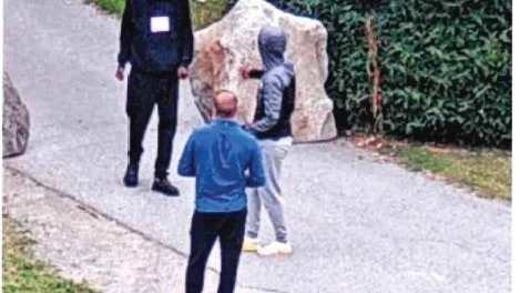 Den 30-årige "Medlaren" mötte den misstänkte mördaren och den medåtalade 33-åringen en knapp timme innan mordet på Notviken. Men vid fredagens rättegång mindes han nästan ingenting.