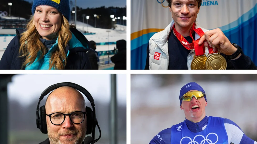 Jessica Almenäs är grym, liksom Nils van der Poel. Linköpingskillen Petter Barrling har tuffa förutsättningar som kommentator. Iivo Niskanen ser ju alltid sliten ut.