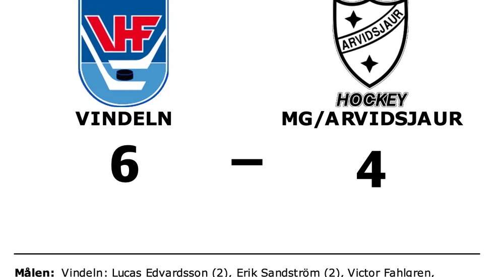 Vindelns HF vann mot MG/Arvidsjaur HC