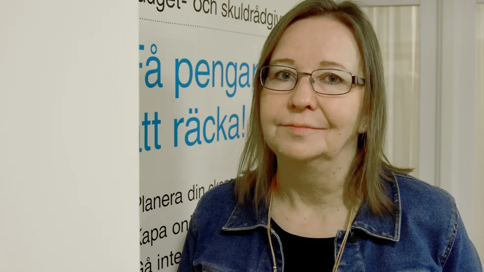 Stina Israelsson, budget- och skuldrådgivare, Luleå kommun