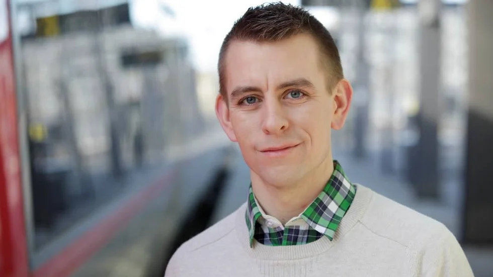 Robert Damberg, avgående distriktsordförande för Miljöpartiet i Östergötland.