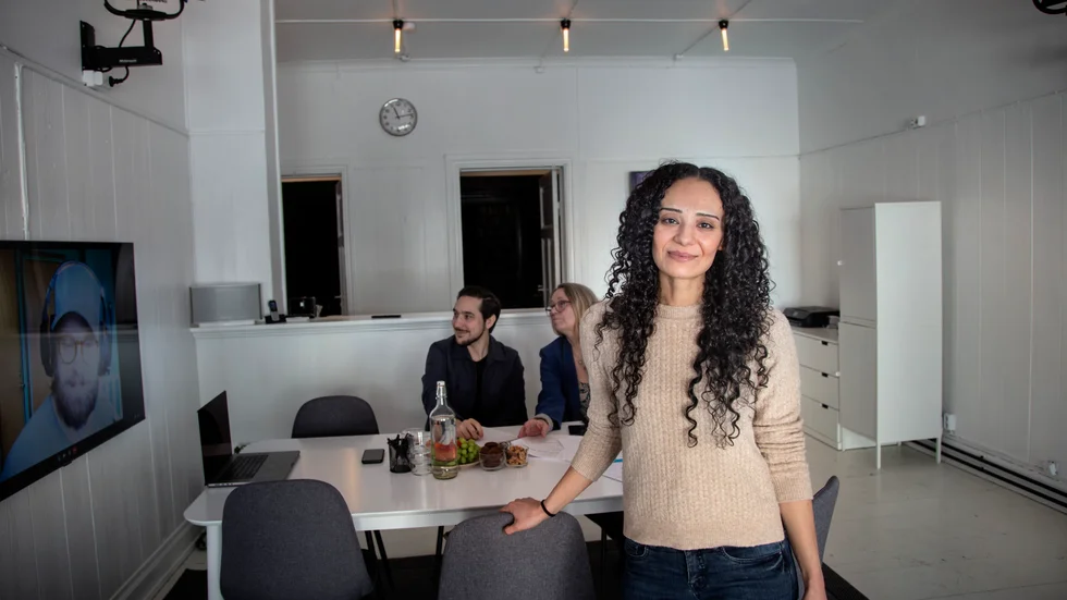 På Rumblewood i Visby skapas grunden till en ny gotländsk långfilm, inspirerad av Marteboljuset. Manusarbetet sker i form av en work-shop där Jacqueline Ragheb och producenten Saša Jancic, sitter ned med de två dramaturgerna Ylva Julén och Eric Svärd (på länk). "Manuset ska gå från skitbra till perfektion", säger Saša Jancic (mitten av bilden).