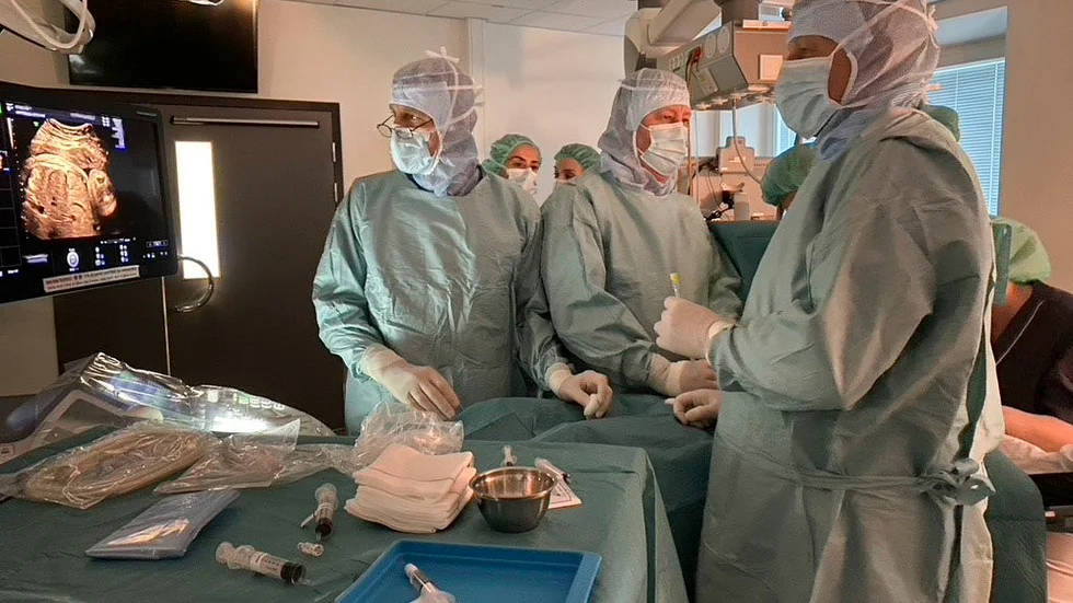 Med stamcellsbehandling hoppas forskarna att man ska kunna stärka skelettet hos foster som riskerar att födas med allvarlig benskörhet.