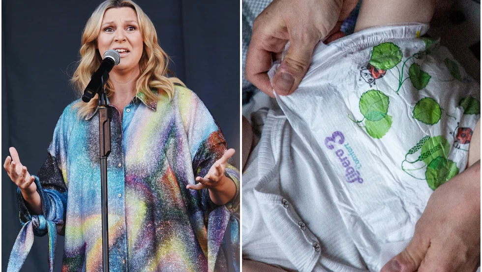 Sanna Nielsen laddar för konsert i Luleå efter sex års frånvaro från julshowerna. Den här gången med blöjbyten och ammande paralellt. 