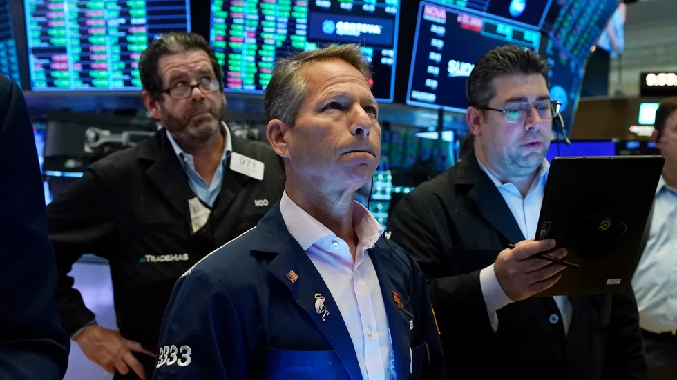 Det var nedåt på Wall Street på onsdagen. Arkivbild