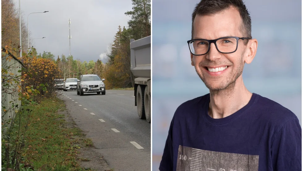 Jacob Risberg (MP) lovar att även bullermätningar på plats ska göras i och kring fastigheter utmed Gredelbyleden.