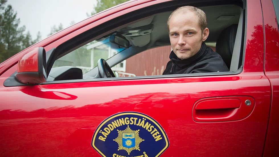 Mattias Hagelin, räddningschef, fick inga speciella ramar när det första förslaget togs fram.